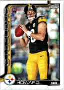 Will Howard #321 Topps Foil Parallel Rookie Card 2025 Topps Chrome Football