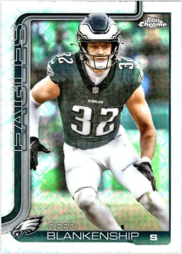 Reed Blankenship #251 Topps Foil Parallel 2025 Topps Chrome Football