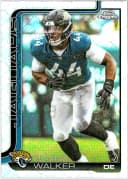 Travon Walker #1 Topps Foil Parallel 2025 Topps Chrome Football