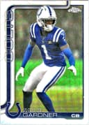 Sauce Gardner #242 Topps Foil Parallel 2025 Topps Chrome Football