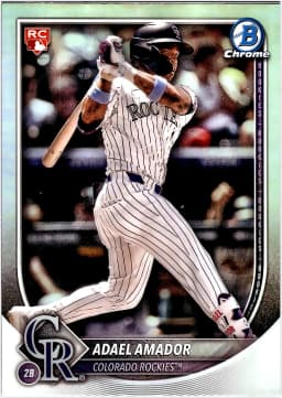 Adael Amador #31 Rookie Card 2025 Bowman
