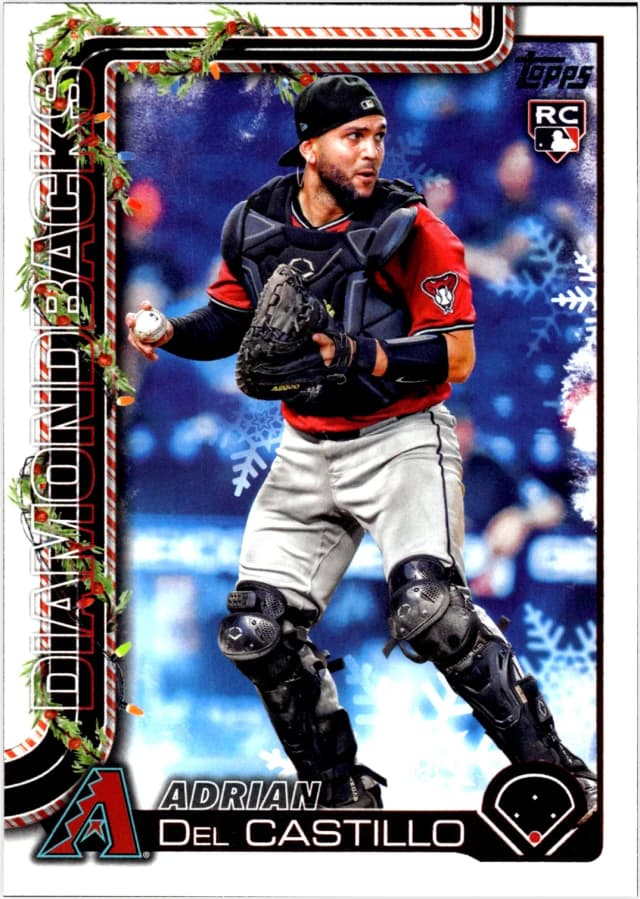 2024 Topps Holiday checklist card preview