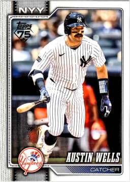 Austin Wells #220 2026 Topps Series 1