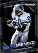 Barry Sanders #55 2025 Panini Prizm Black