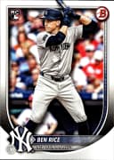 Ben Rice #85 Rookie Card 2025 Bowman