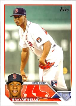 Brayan Bello #185 Rookie Card 2023 Topps