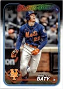 Brett Baty #17 2024 Topps Chrome Future Stars