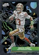 Brock Purdy #85 2025 Topps Cosmic Chrome Football