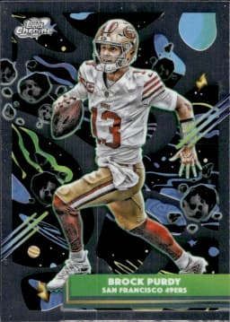 Brock Purdy #85 2025 Topps Cosmic Chrome Football