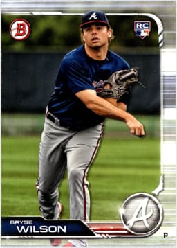 Bryse Wilson #20 Rookie Card 2019 Bowman