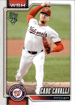 Cade Cavalli #418 2026 Topps Series 2