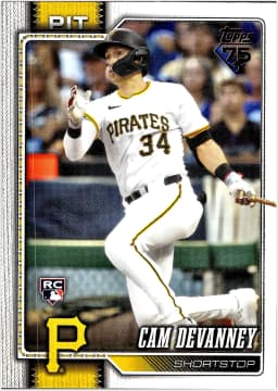Cam Devanney #268 Rookie Card 2026 Topps Series 1