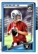 Cam Miller #261 Rookie Card 2025 Donruss Optic