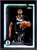 Cameron Johnson #84 2025-26 Topps Chrome Refractor