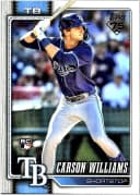 Carson Williams #25 Rookie Card 2026 Topps Series 1