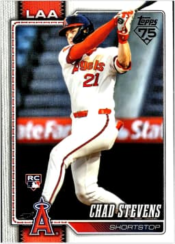 Chad Stevens #232 Rookie Card 2026 Topps Series 1