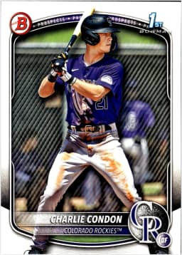 Charlie Condon #BP-75 2025 Bowman Prospects