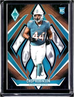 Chop Robinson #169 Rookie Card 2024 Panini Phoenix Bronze Fade