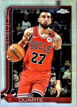 Chris Duarte #83 2025-26 Topps Chrome Refractor