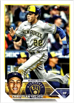 Christian Yelich #192 2023 Topps