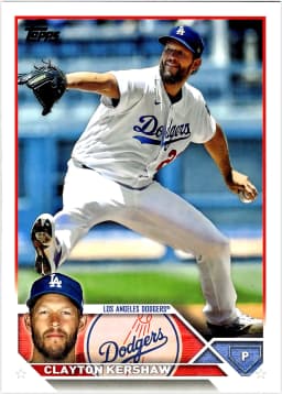 Clayton Kershaw #22 2023 Topps