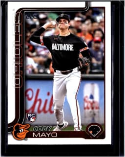 Coby Mayo #20 Rookie Card 2025 Topps