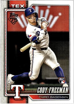 Cody Freeman #224 Rookie Card 2026 Topps Series 1