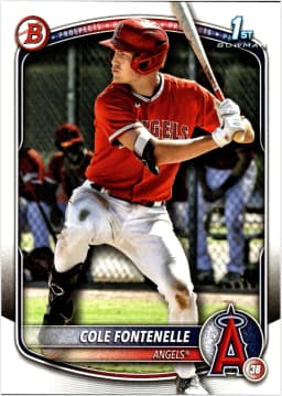 Cole Fontenelle #BP-32 2025 Bowman Prospects