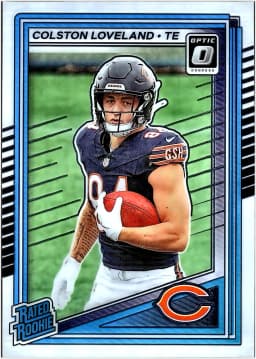 Colston Loveland #204 Rookie Card 2025 Donruss Optic