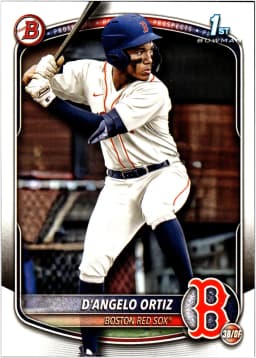 D'Angelo Ortiz #BP-61 2025 Bowman Prospects
