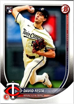 David Festa #54 Rookie Card 2025 Bowman