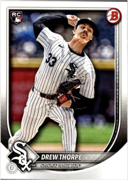 Drew Thorpe #8 Rookie Card 2025 Bowman