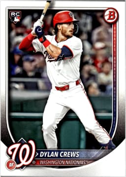 Dylan Crews #42 Rookie Card 2025 Bowman