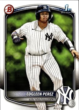 Edgleen Perez #BP-80 2025 Bowman Prospects