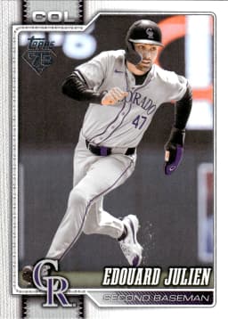 Edouard Julien #660 2026 Topps Series 2