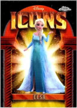 Elsa #DI-24 2025 Topps Chrome Disney Disney Icons
