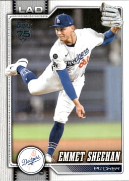 Emmet Sheehan #524 2026 Topps Series 2 Baseball