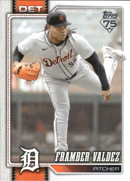 Framber Valdez #380 2026 Topps Series 2 Baseball