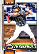Francisco Alvarez #337 2026 Topps Series 1