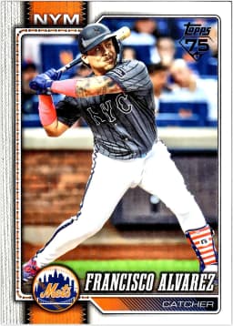 Francisco Alvarez #337 2026 Topps Series 1
