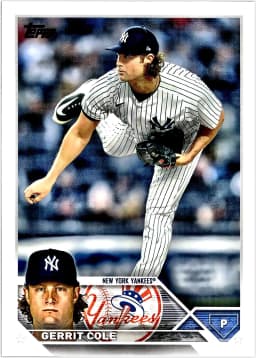 Gerrit Cole #45 2023 Topps