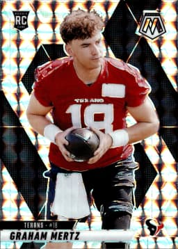 Graham Mertz #392 Rookie Card 2025 Panini Mosaic Silver