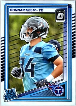 Gunnar Helm #294 Rookie Card 2025 Donruss Optic
