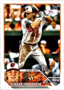 Gunnar Henderson #206 Rookie Card 2023 Topps