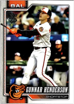 Gunnar Henderson #46 2026 Topps Series 1