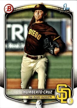 Humberto Cruz #BCP-96 2025 Bowman
