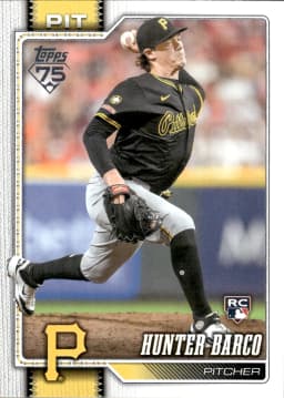 Hunter Barco #398 Rookie Card 2026 Topps Series 2