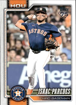 Isaac Paredes #366 2026 Topps Series 2