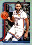 Isaiah Joe #121 2025-26 Topps Chrome Refractor