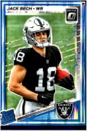 Jack Bech #211 Rookie Card 2025 Donruss Optic Purple Shock